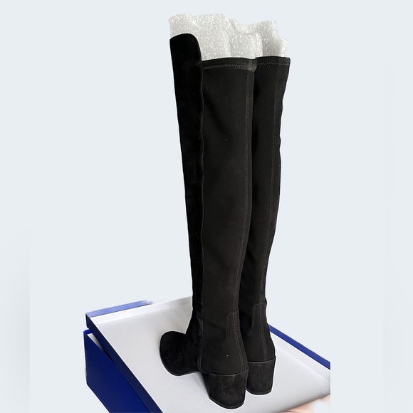 ‼️SOLD‼️NIB Stuart Weitzman city block Suede Over The Knee Boots, size 9 - Picture 3 of 8